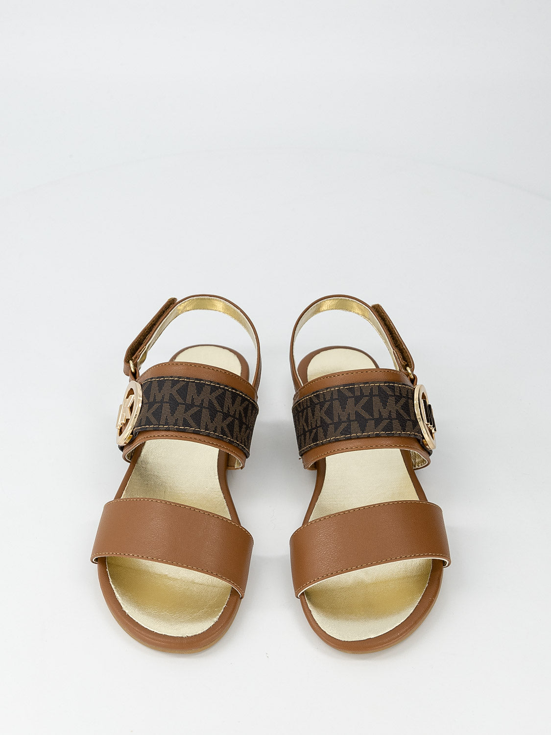 Michael Kors Kids sandals Sydney Kenzie Brown in Brown 6702822559-4.jpg | NICKIS.com