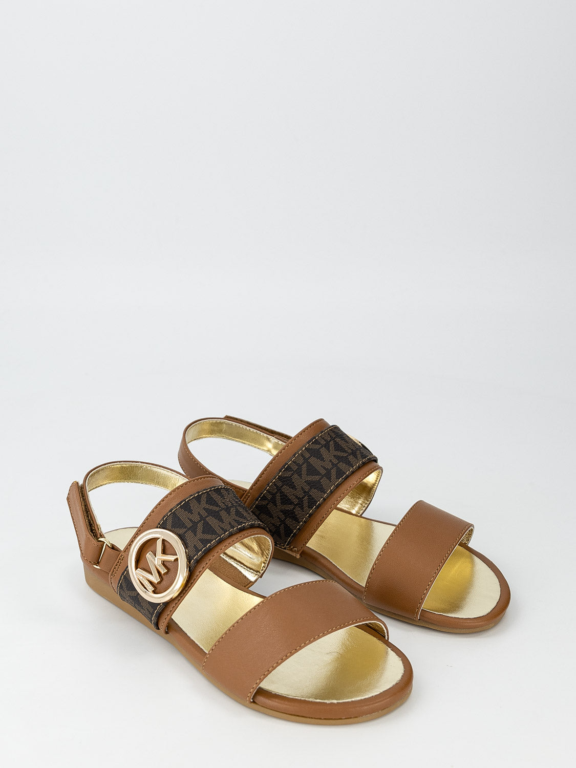 Michael Kors Kids sandals Sydney Kenzie Brown in Brown 6702822559-5.jpg | NICKIS.com