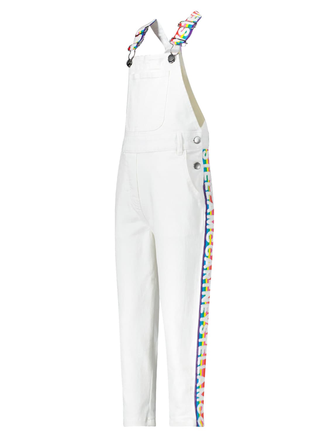 Stella McCartney Kids Kids dungaree White in White 6702980507-4.jpg | NICKIS.com