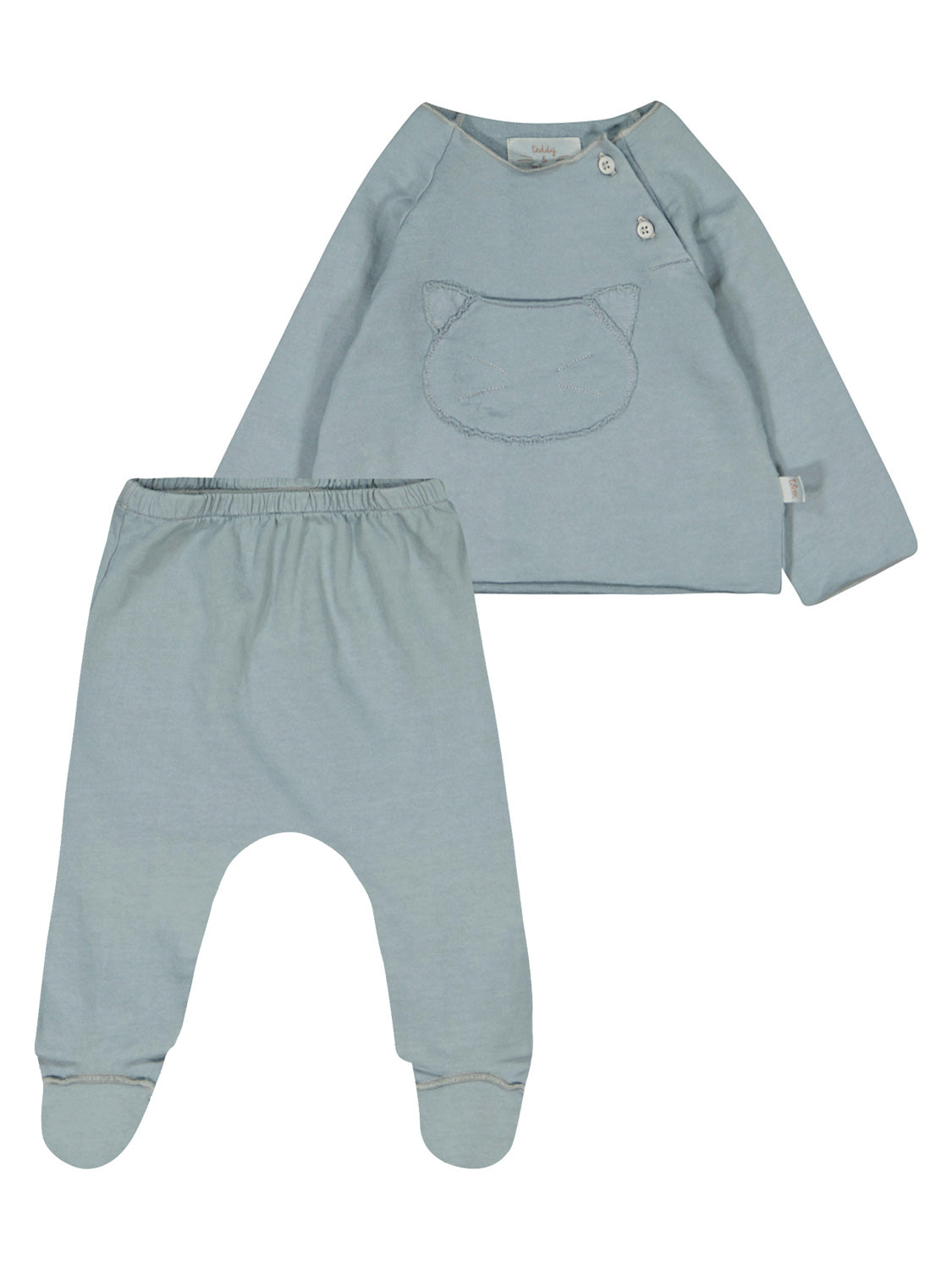 Teddy & Minou Kids clothing set Anthracite Grey in Anthracite Grey 6703029799-1.jpg | NICKIS.com