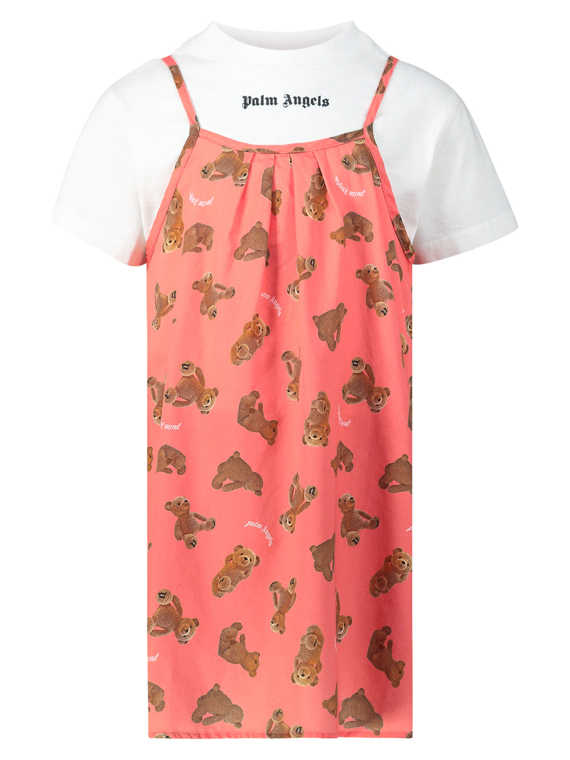 Palm Angels Kids dress Coral in Coral 6703142915-1.jpg | NICKIS.com