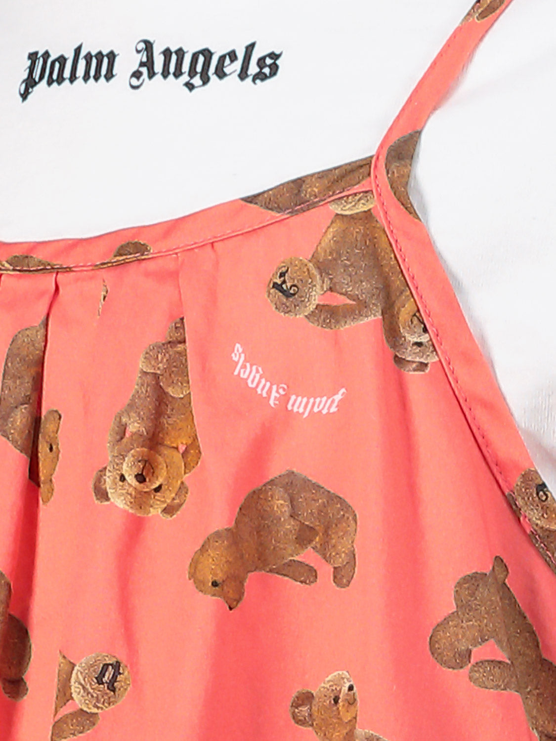 Palm Angels Kids dress Coral in Coral 6703142915-5.jpg | NICKIS.com