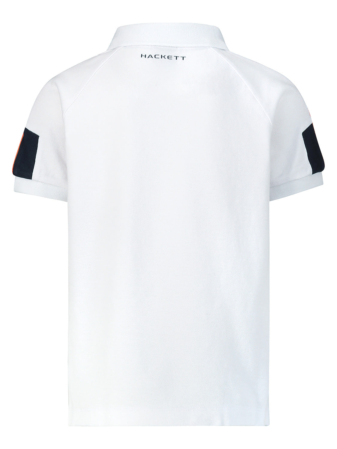 Hackett London Kids Polo Shirt White in White 6703143981-5.jpg | NICKIS.com