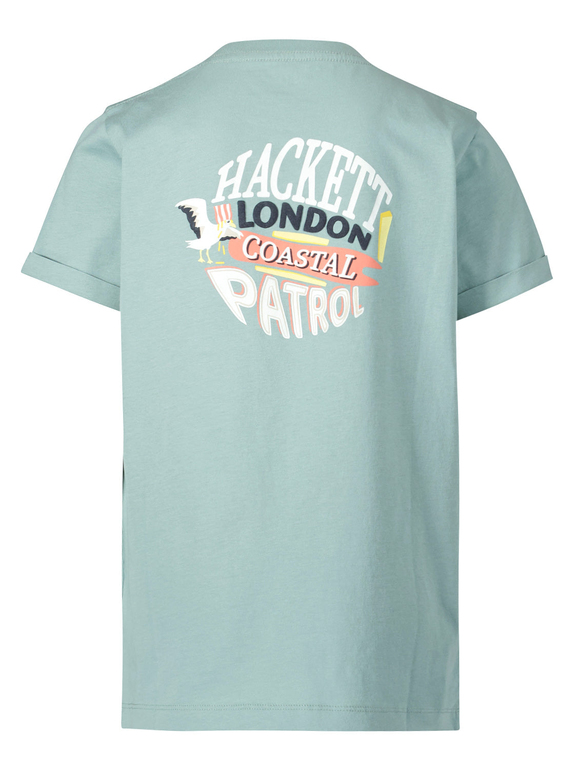 Hackett London Kids t-shirt Mint Green in Mint Green 6703220460-4.jpg | NICKIS.com