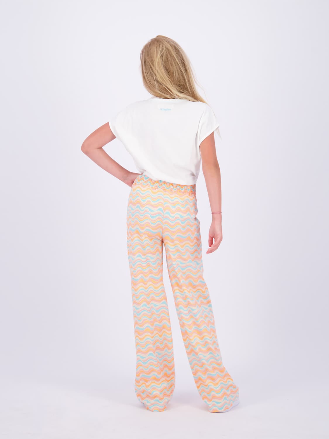 Vingino Kids pants Sage Apricot in Apricot 6703292912-3.jpg | NICKIS.com