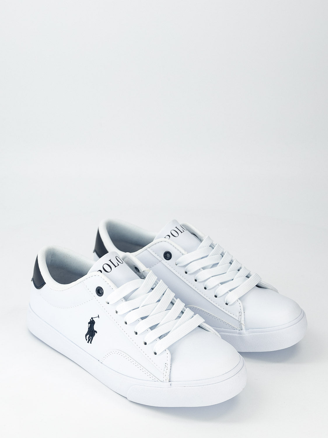 Polo Ralph Lauren Kids sneakers Theron V White in White 6703403122-5.jpg | NICKIS.com