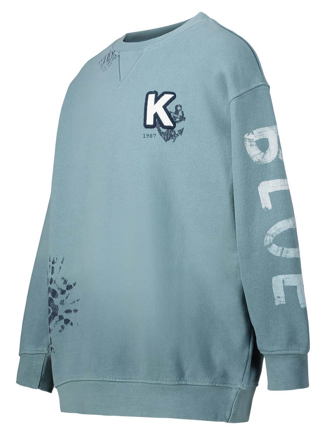 IKKS Kids Sweatshirt Blue in Blue 6703515030-4.jpg | NICKIS.com