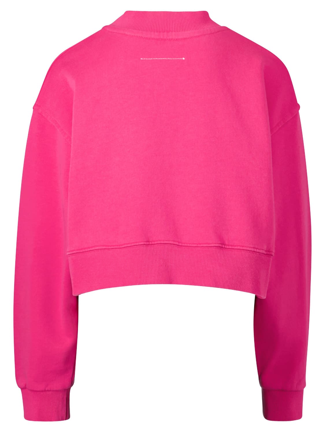 MM6 Maison Margiela Kids Sweatshirt Fuchsia in Fuchsia 6703625970-4.jpg | NICKIS.com