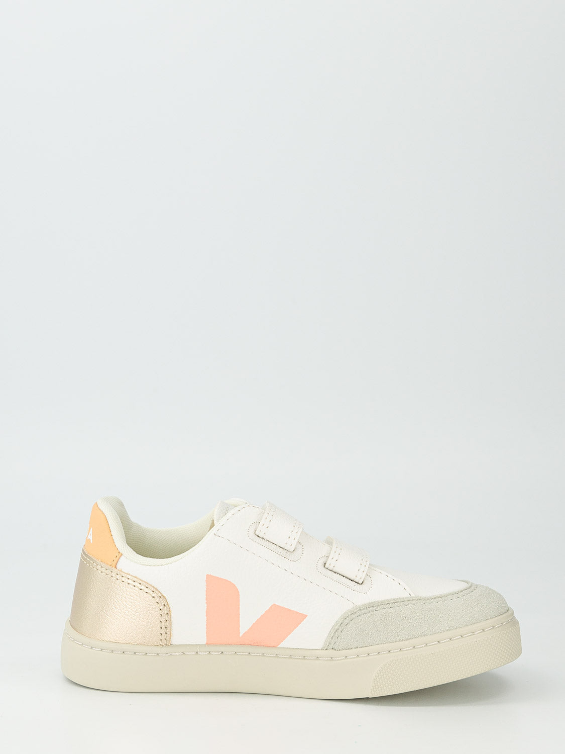 Veja Kids sneakers Small V-12 White in White 6703637559-2.jpg | NICKIS.com