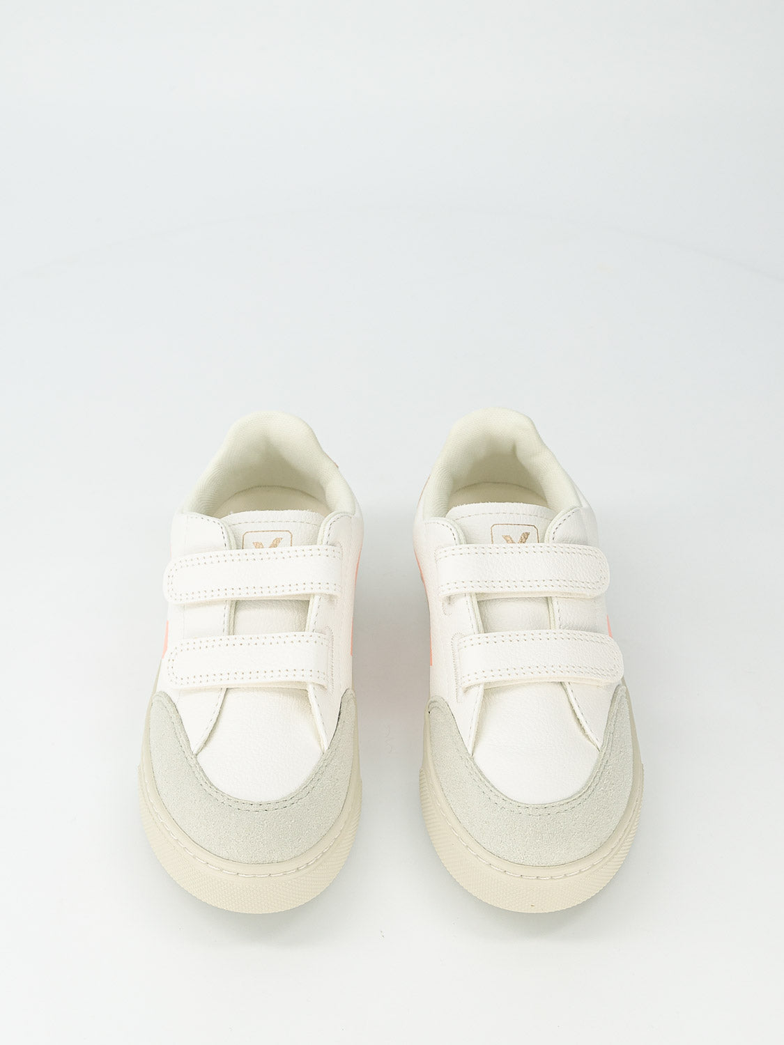 Veja Kids sneakers Small V-12 White in White 6703637559-4.jpg | NICKIS.com