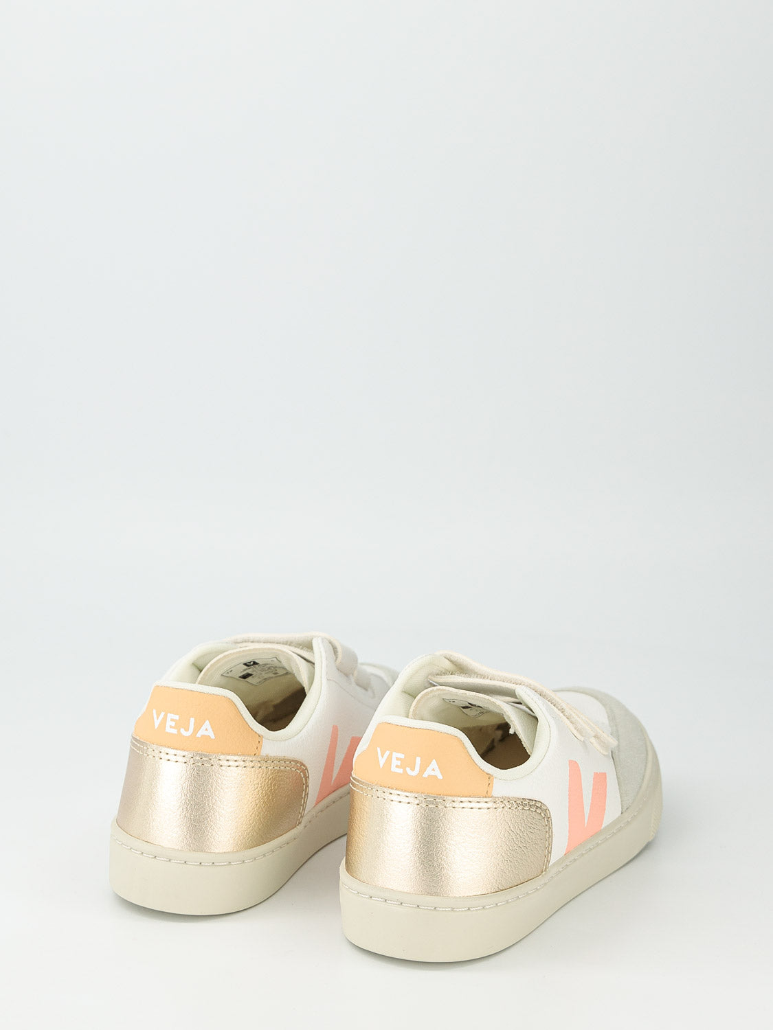 Veja Kids sneakers Small V-12 White in White 6703637559-6.jpg | NICKIS.com