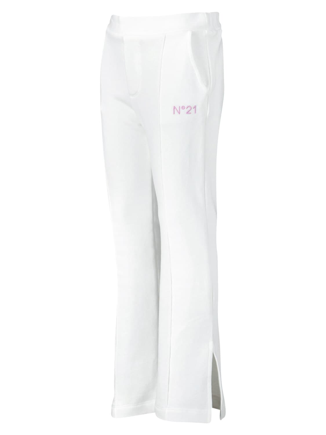 N°21 Kids sweatpants White in White 6703656923-4.jpg | NICKIS.com