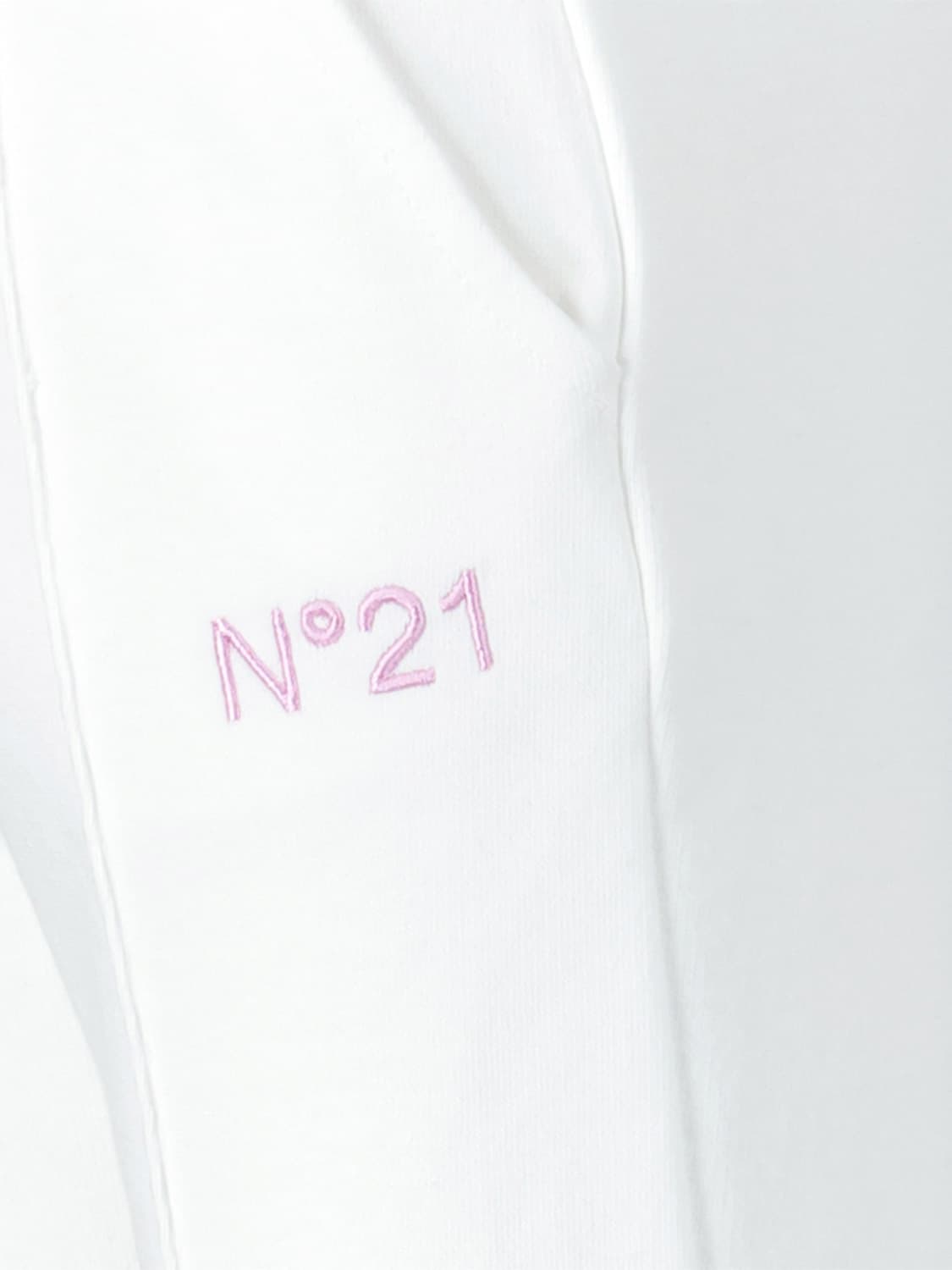 N°21 Kids sweatpants White in White 6703656923-6.jpg | NICKIS.com