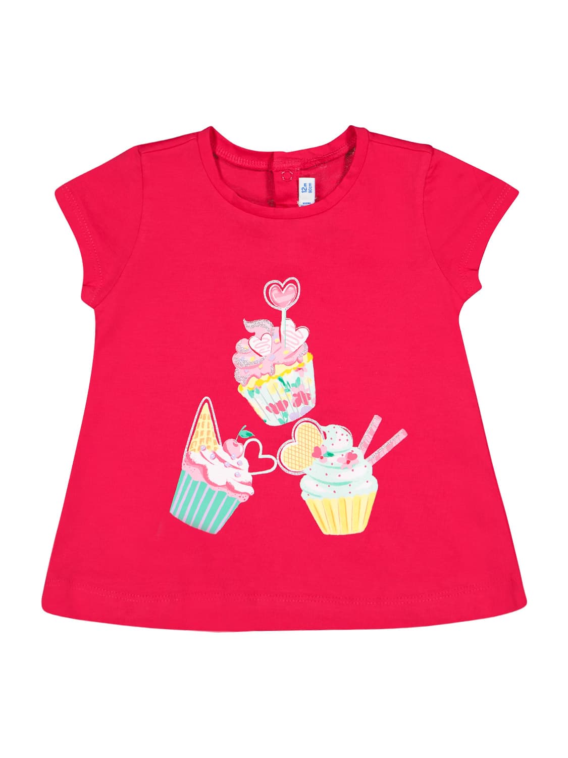 Mayoral Kids t-shirt Fuchsia in Fuchsia 6703671588-1.jpg | NICKIS.com