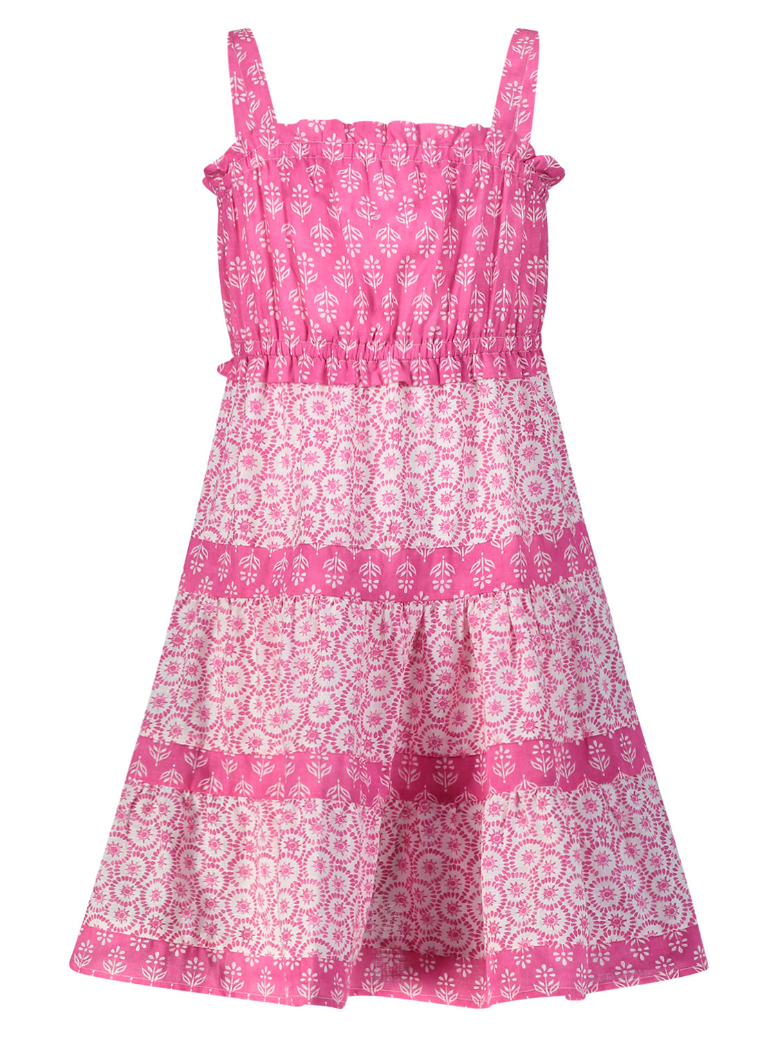 Mayoral Kids dress Fuchsia in Fuchsia 6703694726-1.jpg | NICKIS.com