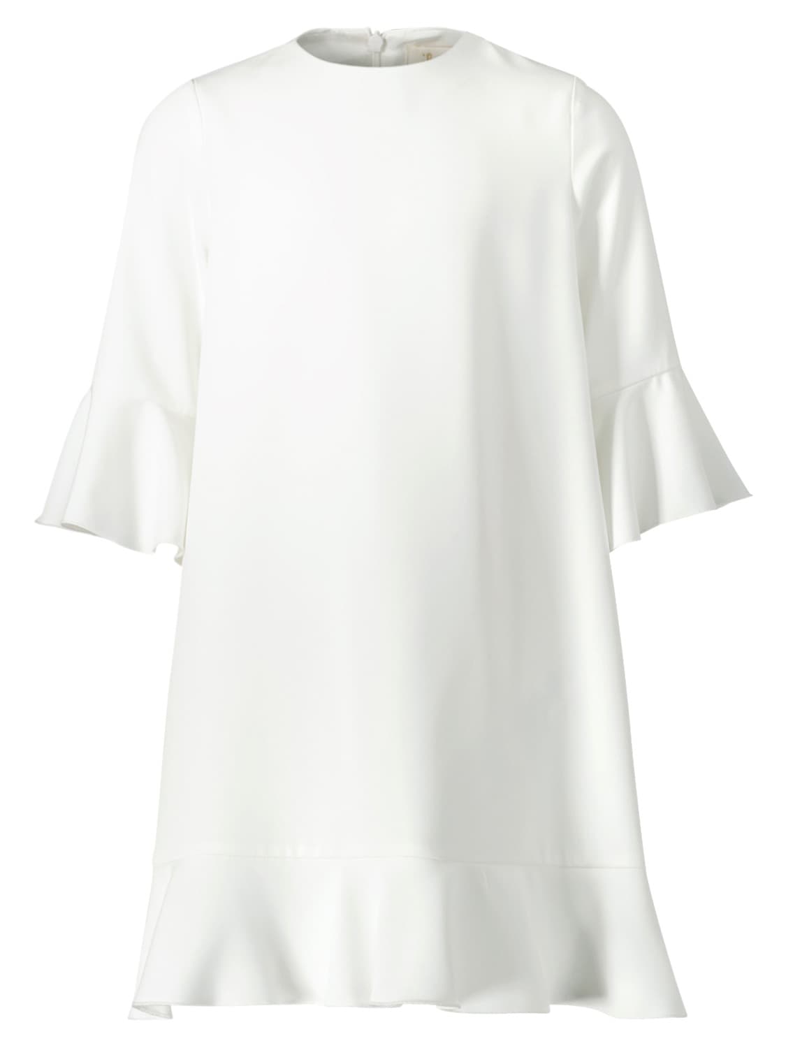 Il Gufo Kids dress White in White 6703726036-1.jpg | NICKIS.com