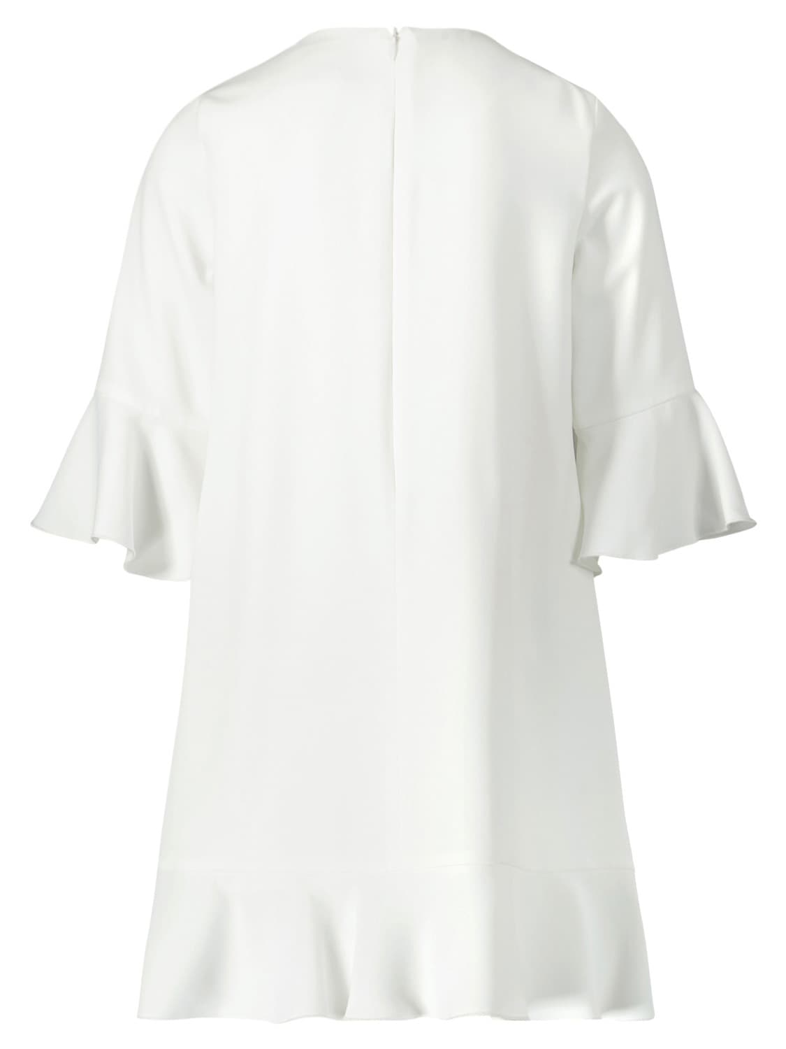 Il Gufo Kids dress White in White 6703726036-4.jpg | NICKIS.com