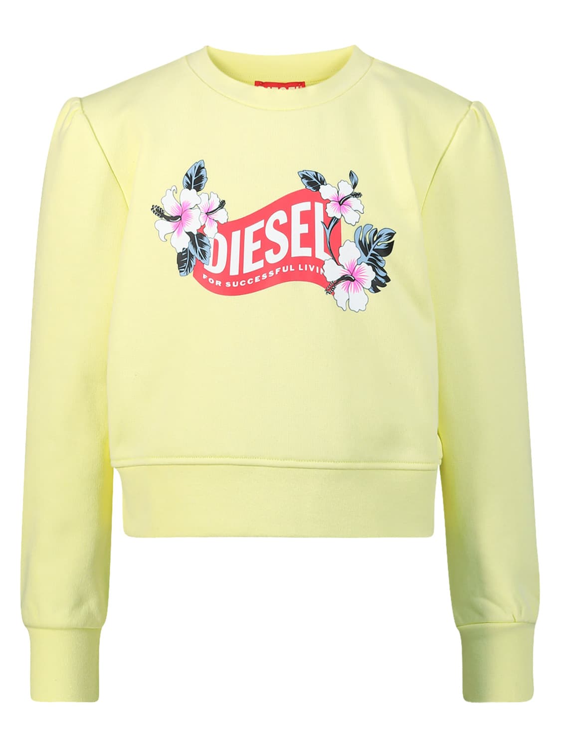 Diesel Kids Sweatshirt Yellow in Yellow 6703759653-1.jpg | NICKIS.com