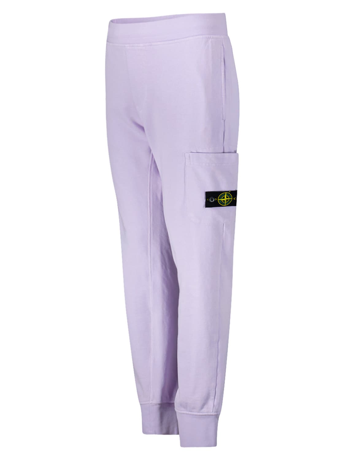 STONE ISLAND JUNIOR sweatpants Lilac boys