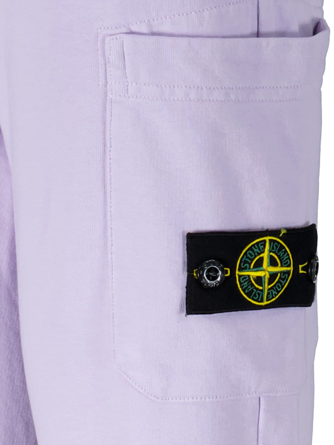 STONE ISLAND JUNIOR Kids sweatpants Lilac in Lilac 6703816134-6.jpg | NICKIS.com