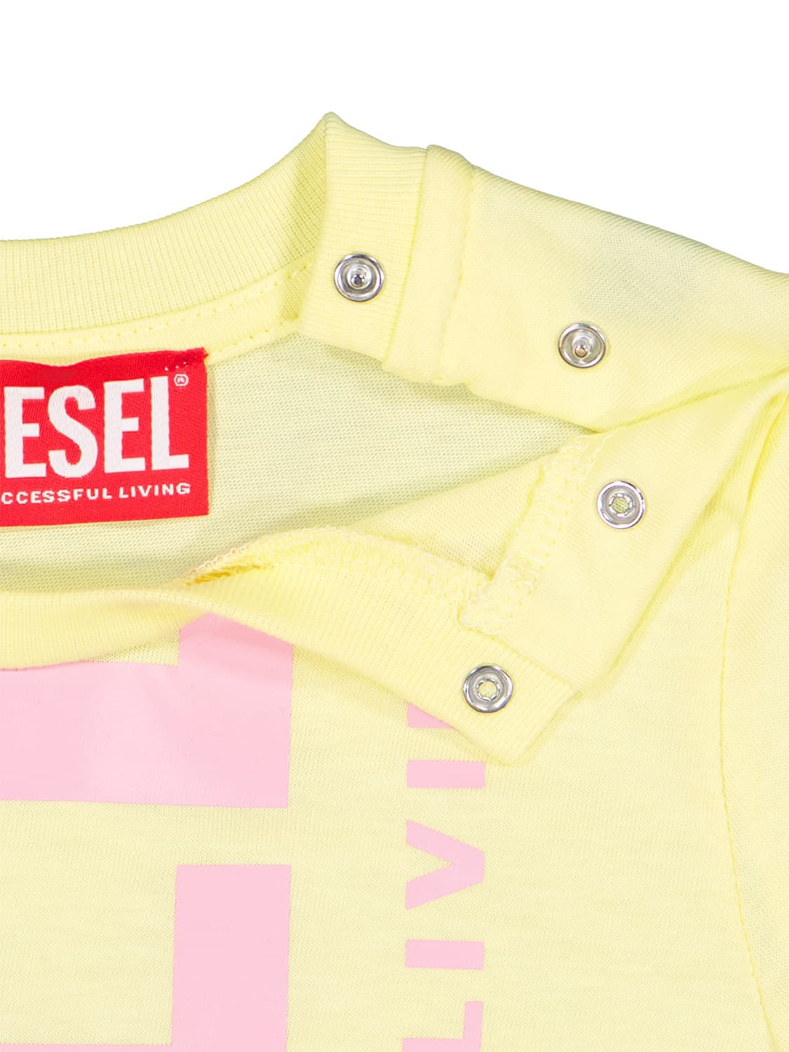 Diesel Kids t-shirt Yellow in Yellow 6703820451-4.jpg | NICKIS.com