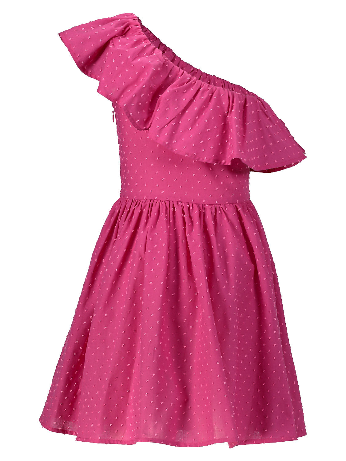 Mayoral Kids dress Fuchsia in Fuchsia 6703820736-4.jpg | NICKIS.com