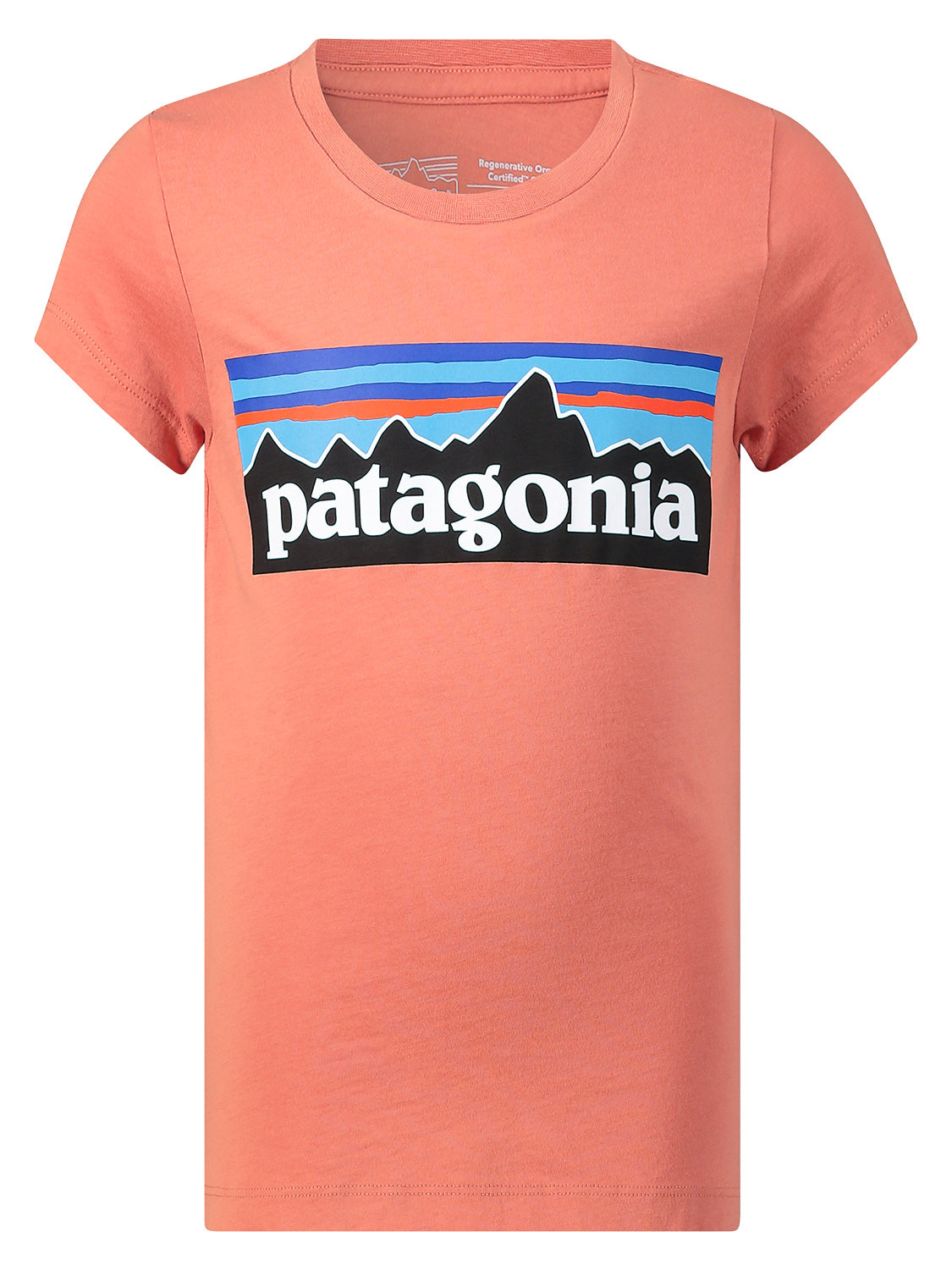 Patagonia Kids t-shirt Coral in Coral 6703872522-1.jpg | NICKIS.com