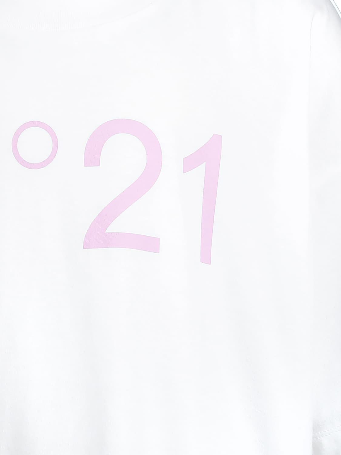 N°21 Kids t-shirt White in White 6703920704-6.jpg | NICKIS.com