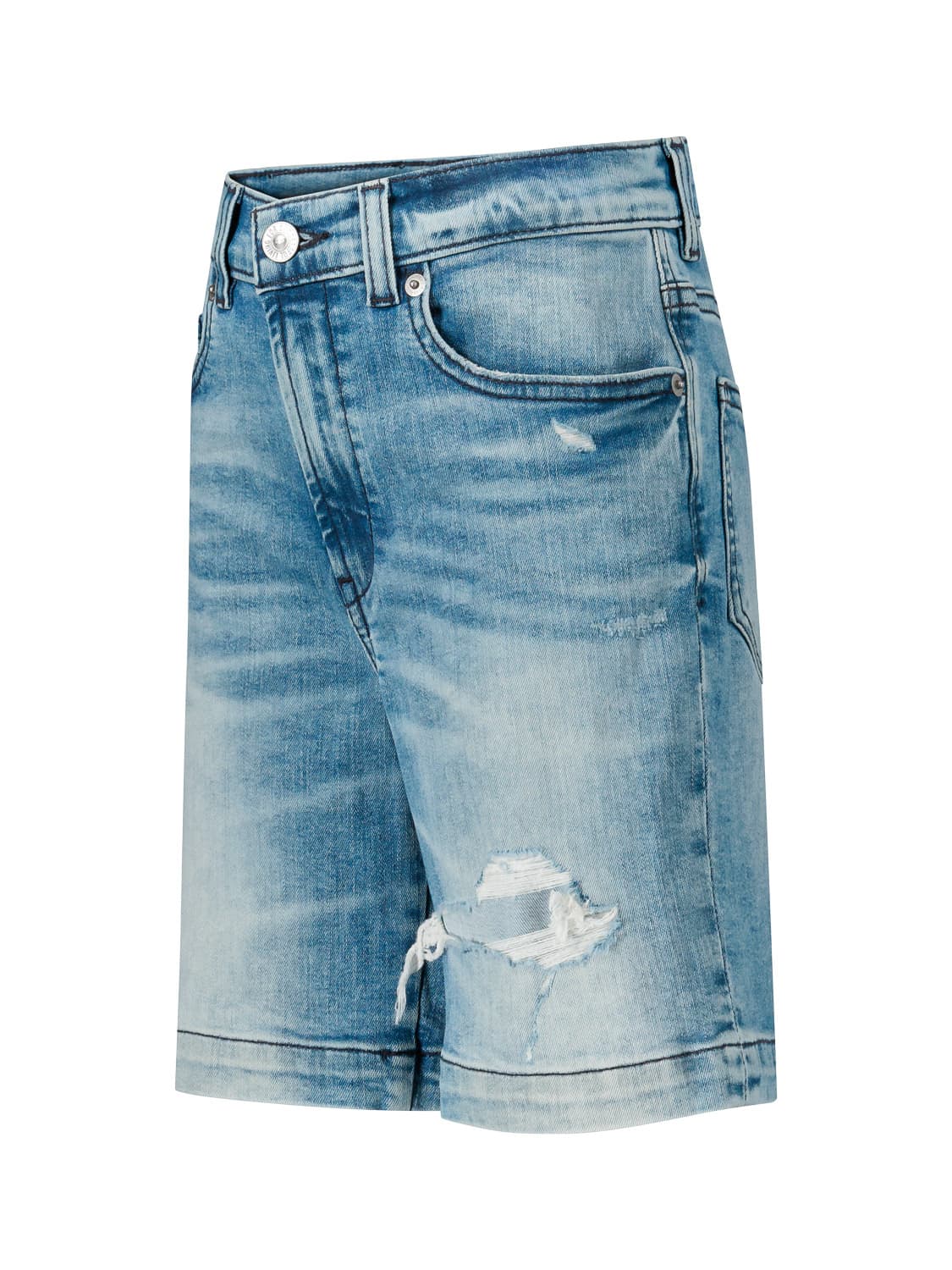 Diesel Kids Shorts Blue in Blue 6703973675-4.jpg | NICKIS.com