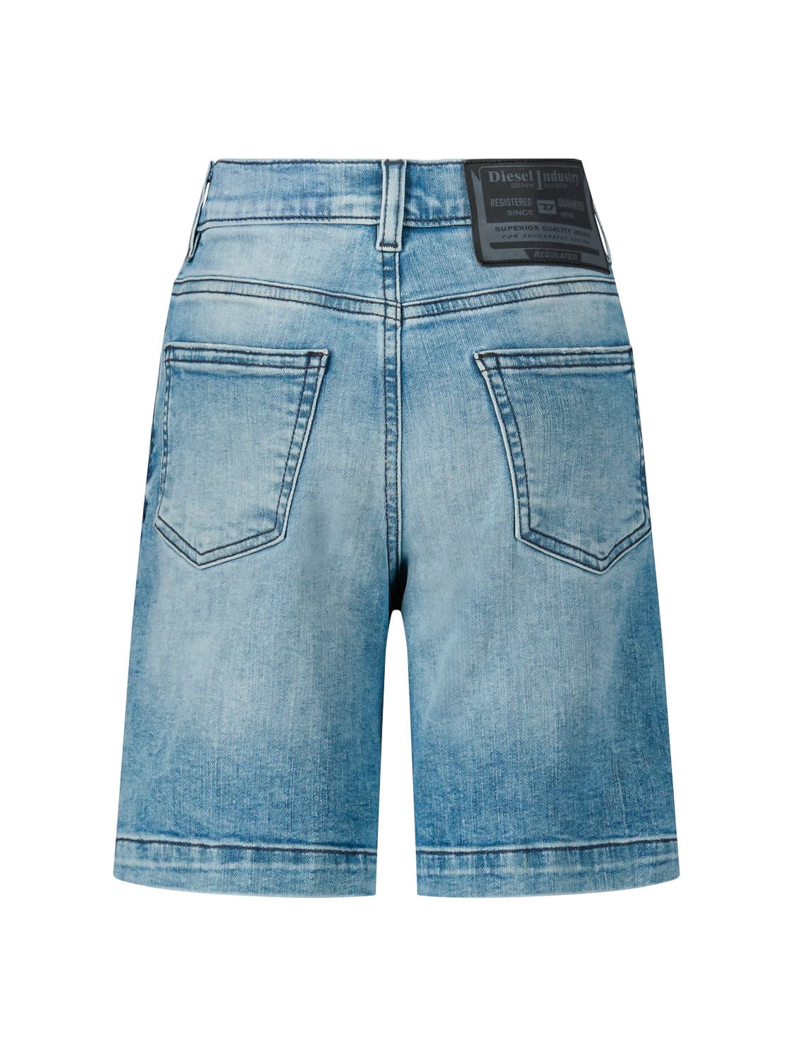 Diesel Kids Shorts Blue in Blue 6703973675-5.jpg | NICKIS.com