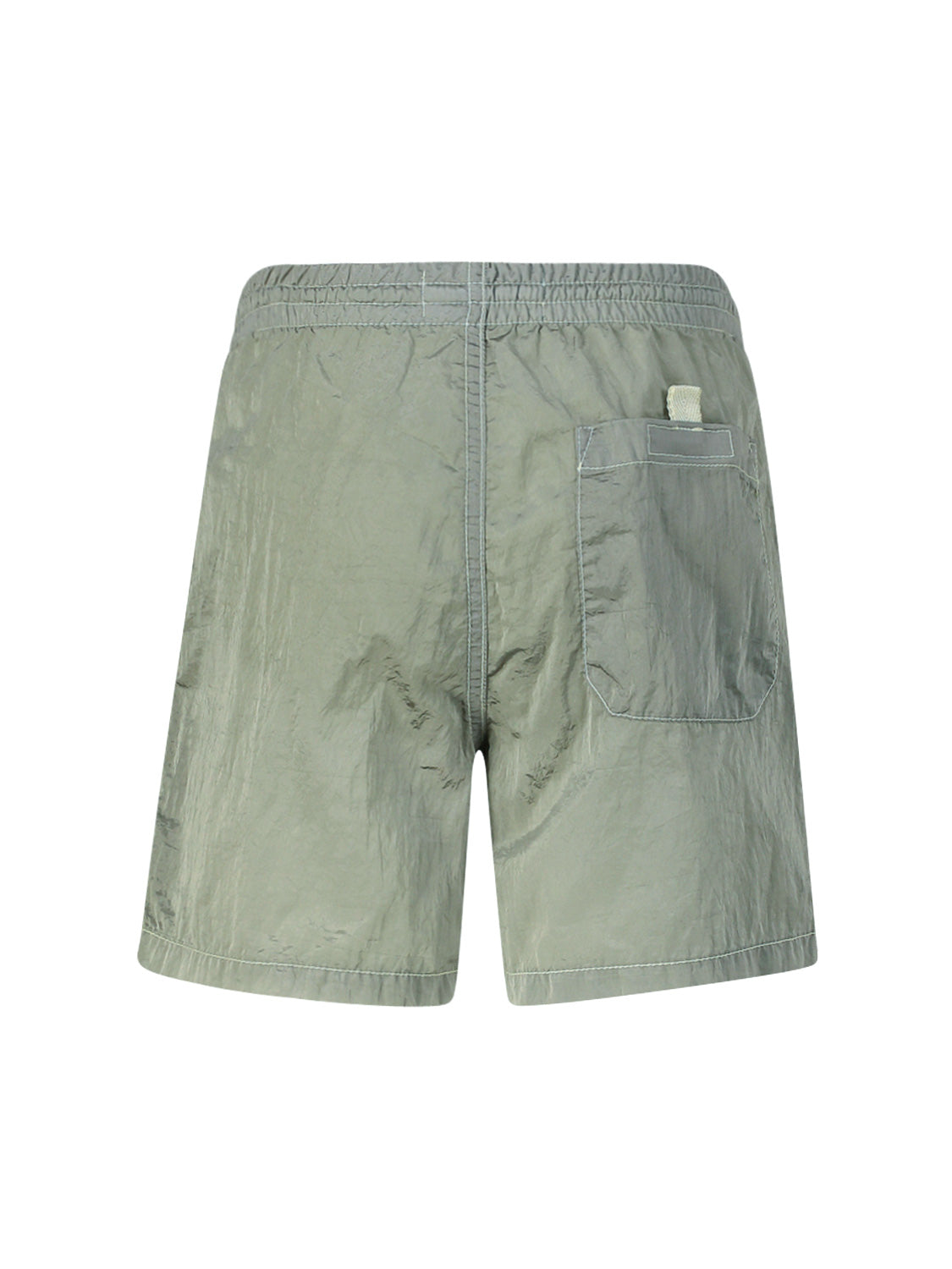 STONE ISLAND JUNIOR Kids swim shorts Olive Green in Olive Green 6703983163-5.jpg | NICKIS.com