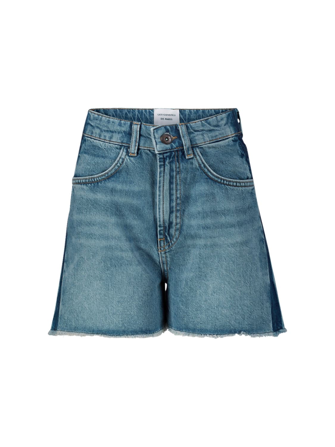 LES COYOTES DE PARIS Kids Shorts Blue in Blue 6704037674-1.jpg | NICKIS.com