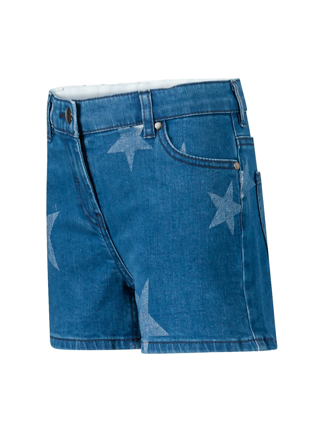 Stella McCartney Kids Kids Shorts Blue in Blue 6704424221-4.jpg | NICKIS.com