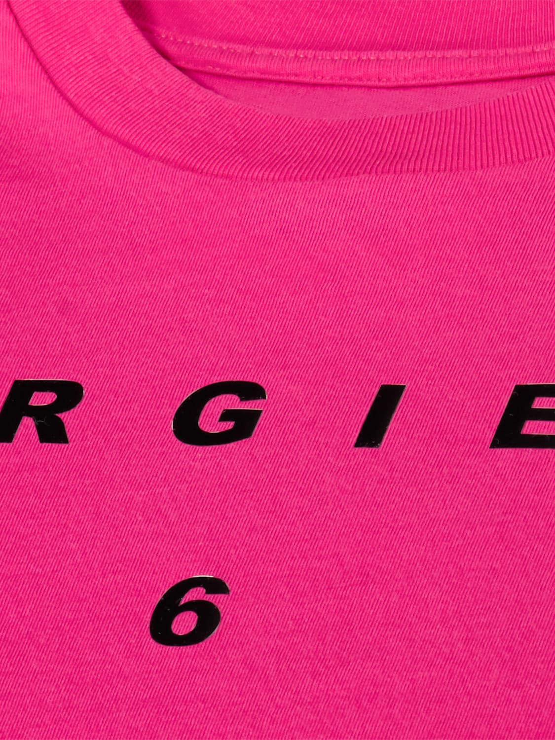 MM6 Maison Margiela Kids t-shirt Fuchsia in Fuchsia 6704436151-5.jpg | NICKIS.com