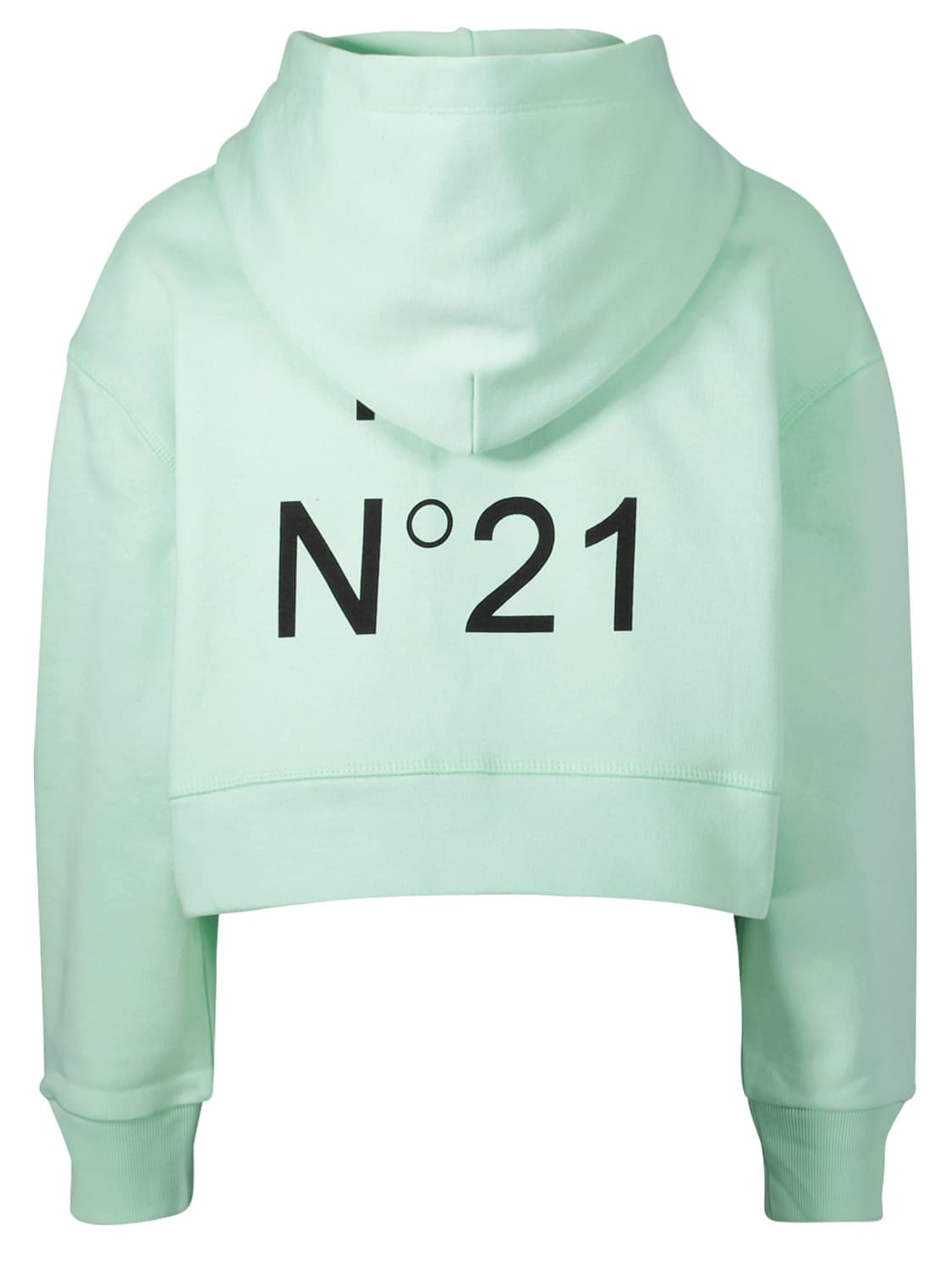 N°21 Kids Sweat Jacket Mint Green in Mint Green 6704519588-4.jpg | NICKIS.com