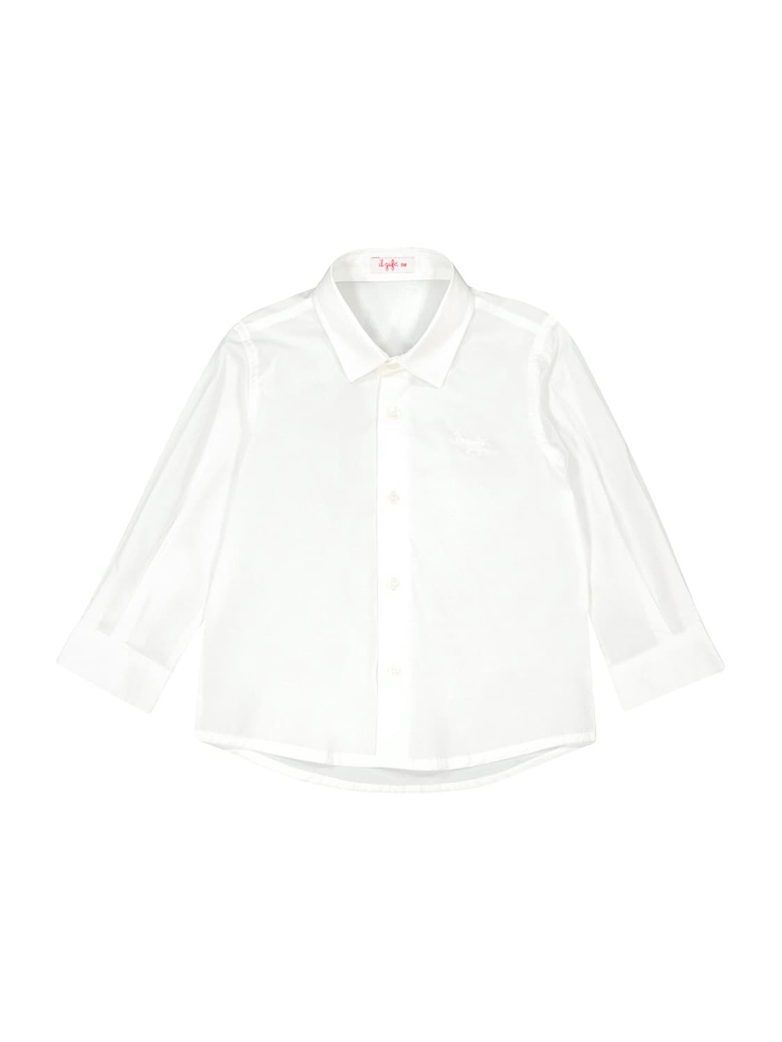 Il Gufo Kids shirt White in White 6704547611-1.jpg | NICKIS.com