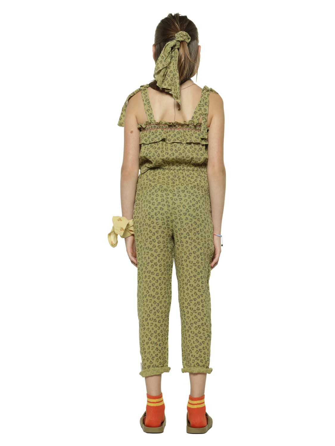 Piupiuchick Kids overall Olive Green in Olive Green 6704739458-3.jpg | NICKIS.com