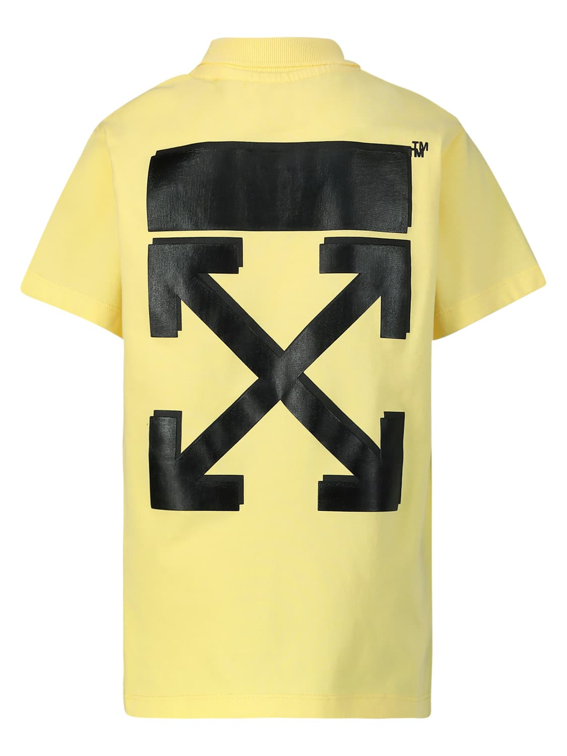 Off-White Kids Kids Polo Shirt Yellow in Yellow 6704751337-4.jpg | NICKIS.com