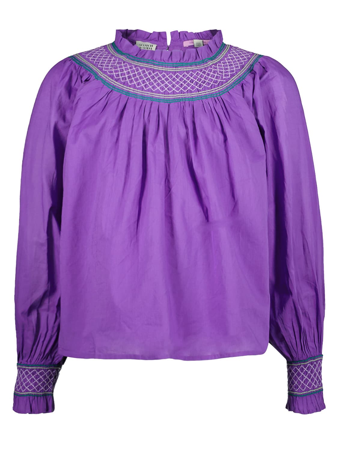 Scotch & Soda Kids blouse Purple in Purple 6704877782-1.jpg | NICKIS.com