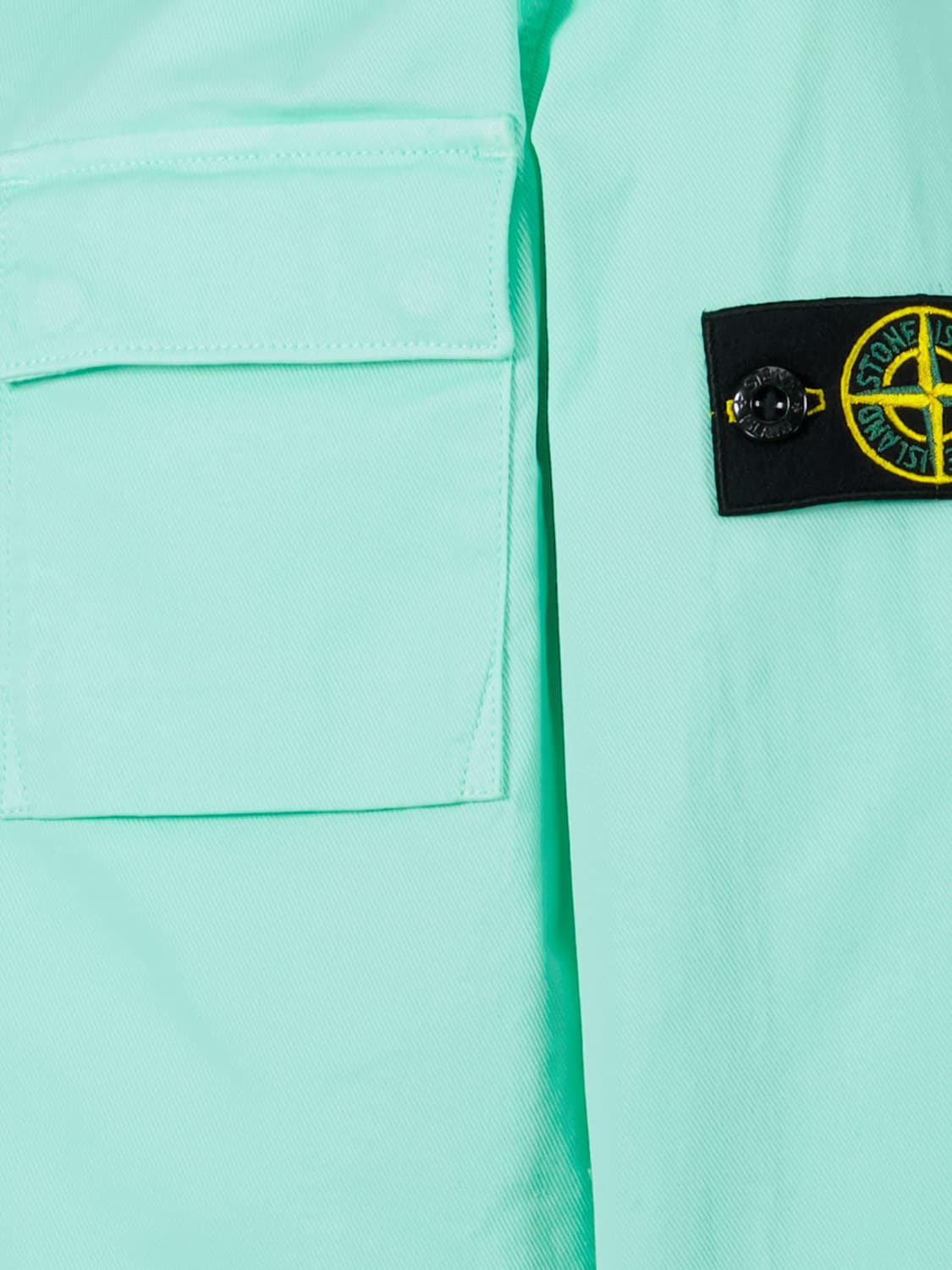 STONE ISLAND JUNIOR Kids jacket Turquoise in Turquoise 6704908463-6.jpg | NICKIS.com