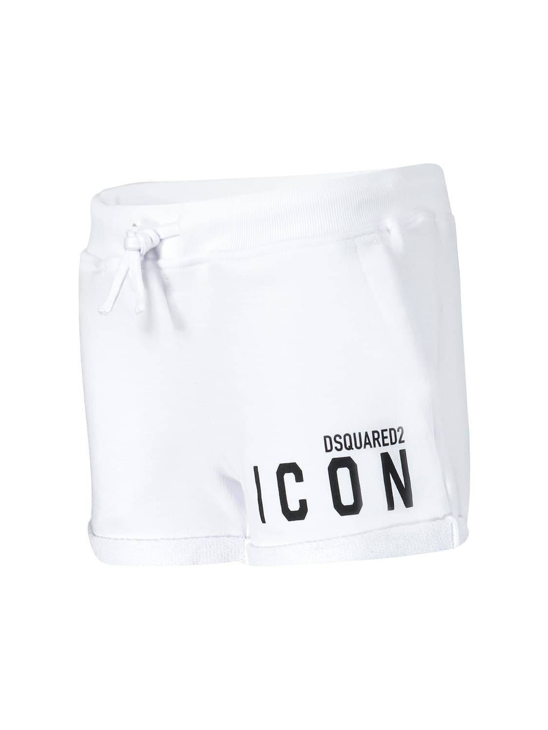 DSQUARED2 Kids Shorts White in White 6704978872-4.jpg | NICKIS.com