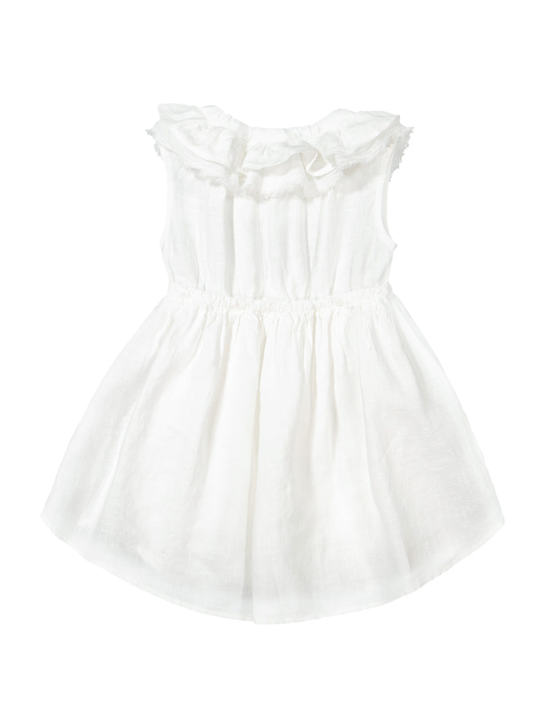 Il Gufo Kids dress White in White 6705042919-6.jpg | NICKIS.com