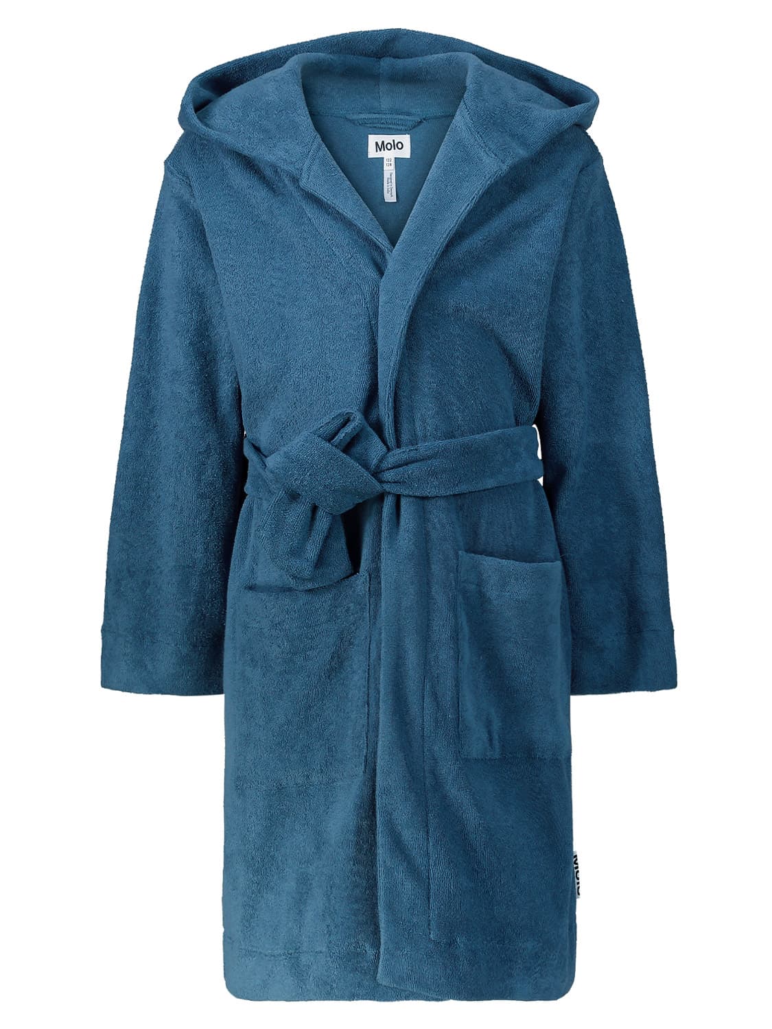 Molo Kids bathrobe Wyn Blue in Blue 6705317921-1.jpg | NICKIS.com