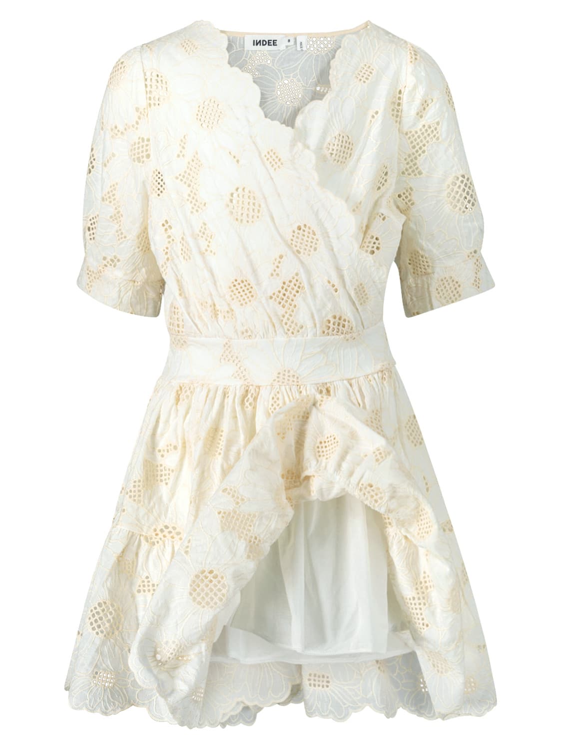 INDEE Kids dress Niagara White in White 6705497094-5.jpg | NICKIS.com