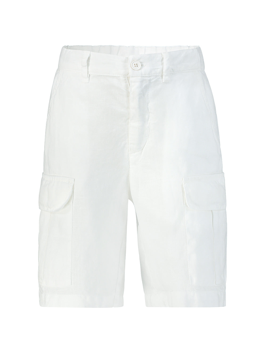 Aspesi Kids Shorts White in White 6705549719-1.jpg | NICKIS.com