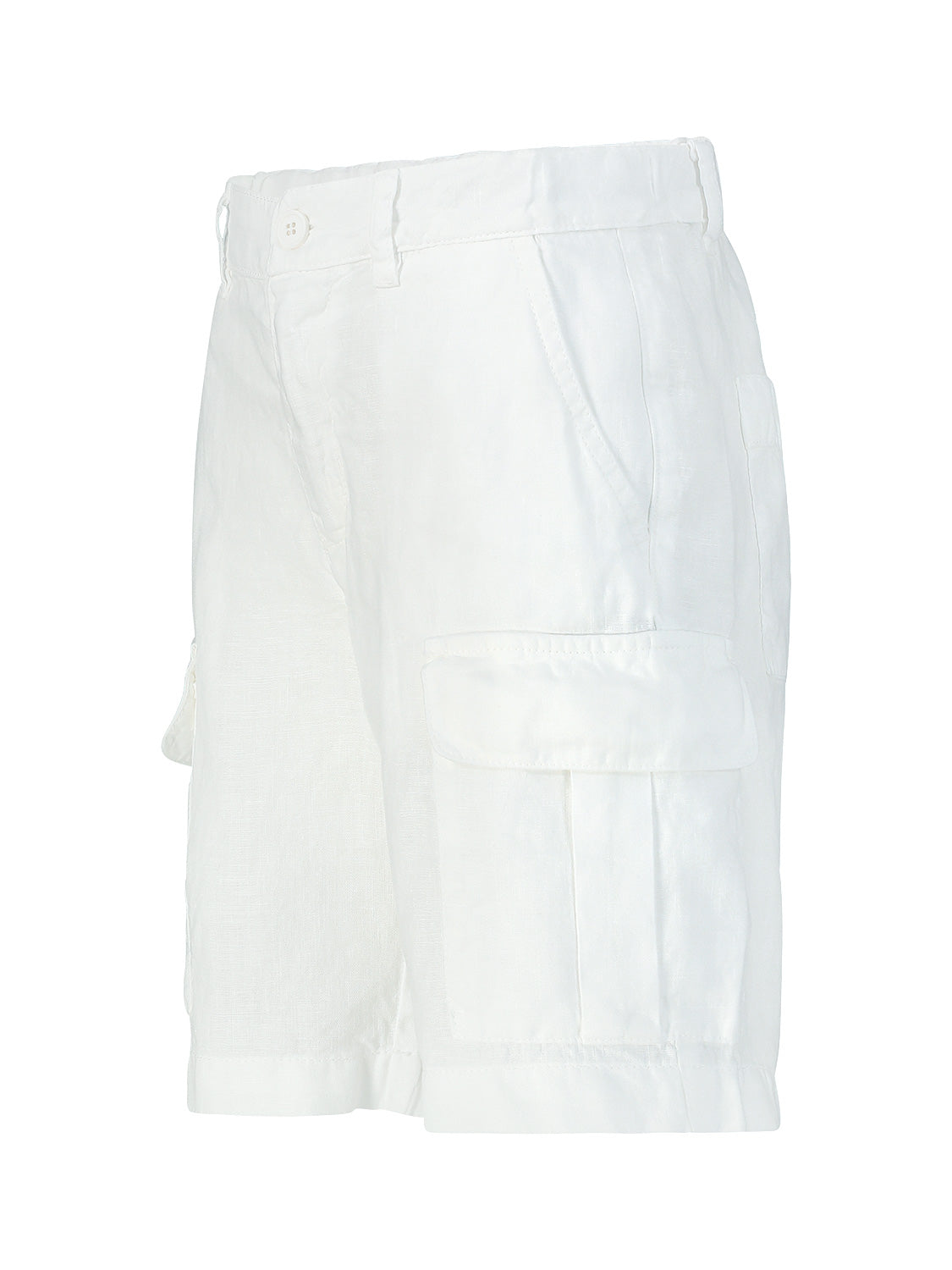 Aspesi Kids Shorts White in White 6705549719-4.jpg | NICKIS.com