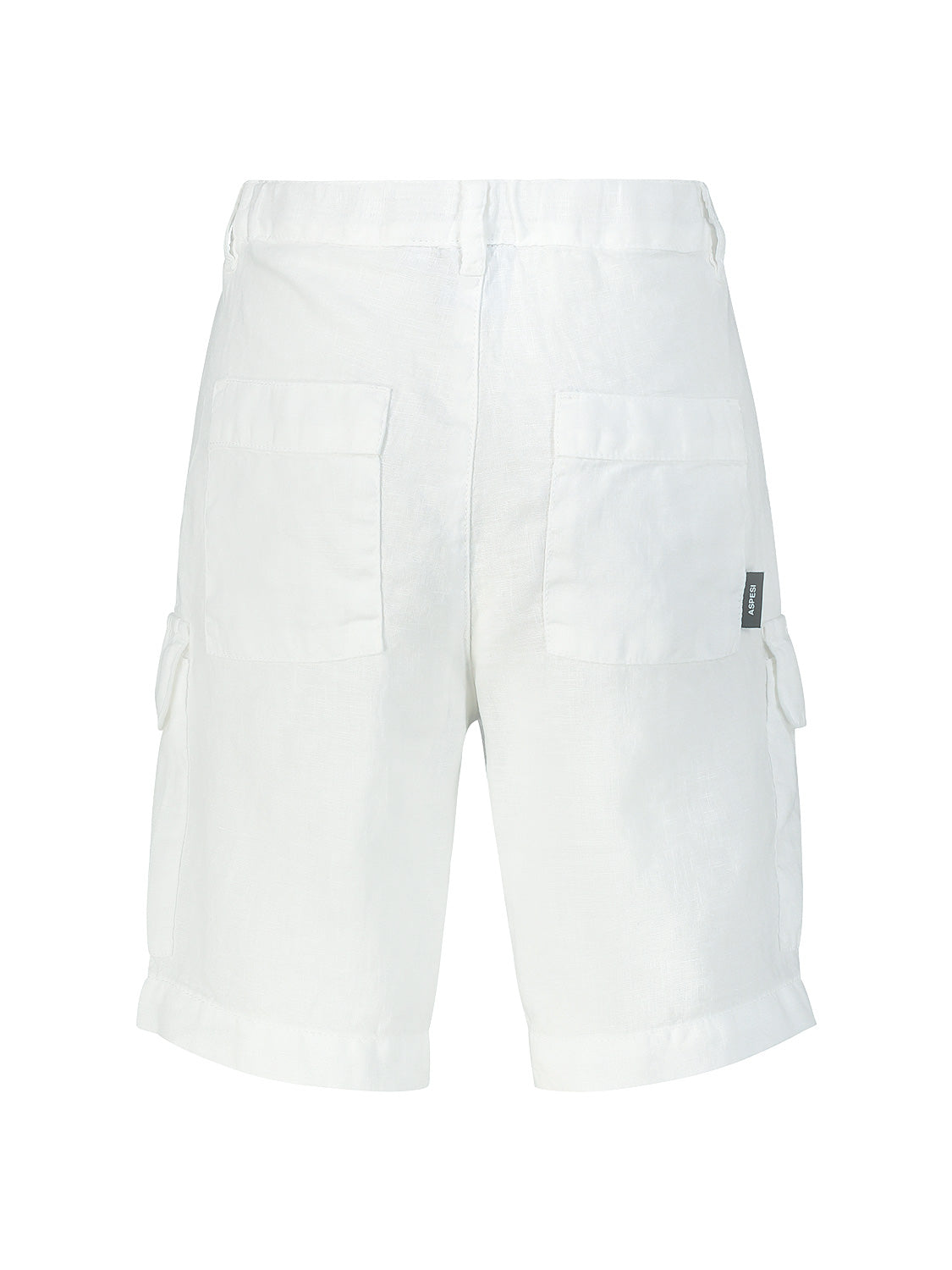 Aspesi Kids Shorts White in White 6705549719-5.jpg | NICKIS.com