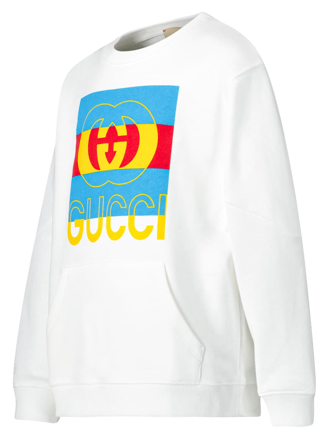 Gucci Kids Sweatshirt White in White 6705575635-4.jpg | NICKIS.com