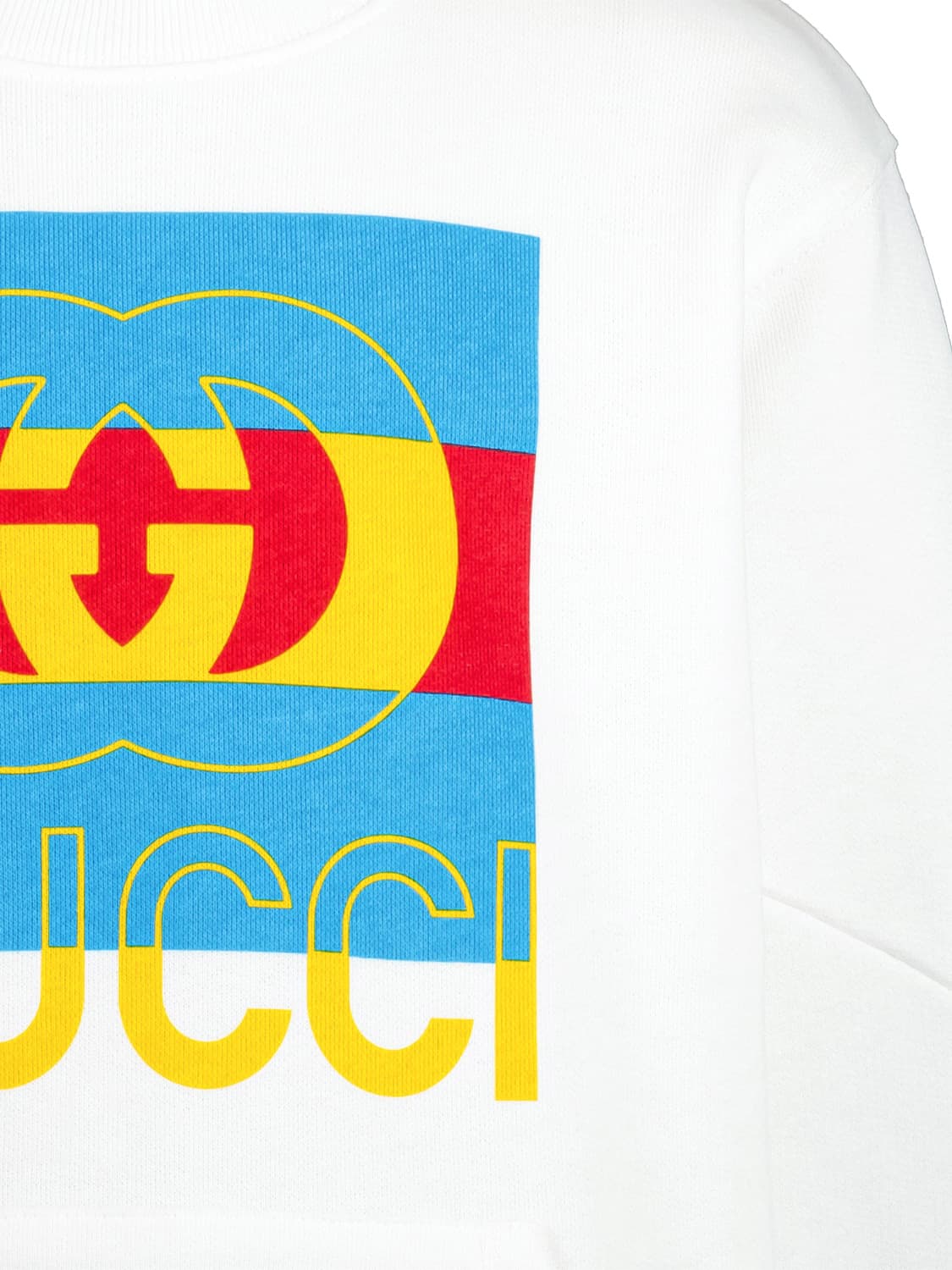 Gucci Kids Sweatshirt White in White 6705575635-6.jpg | NICKIS.com