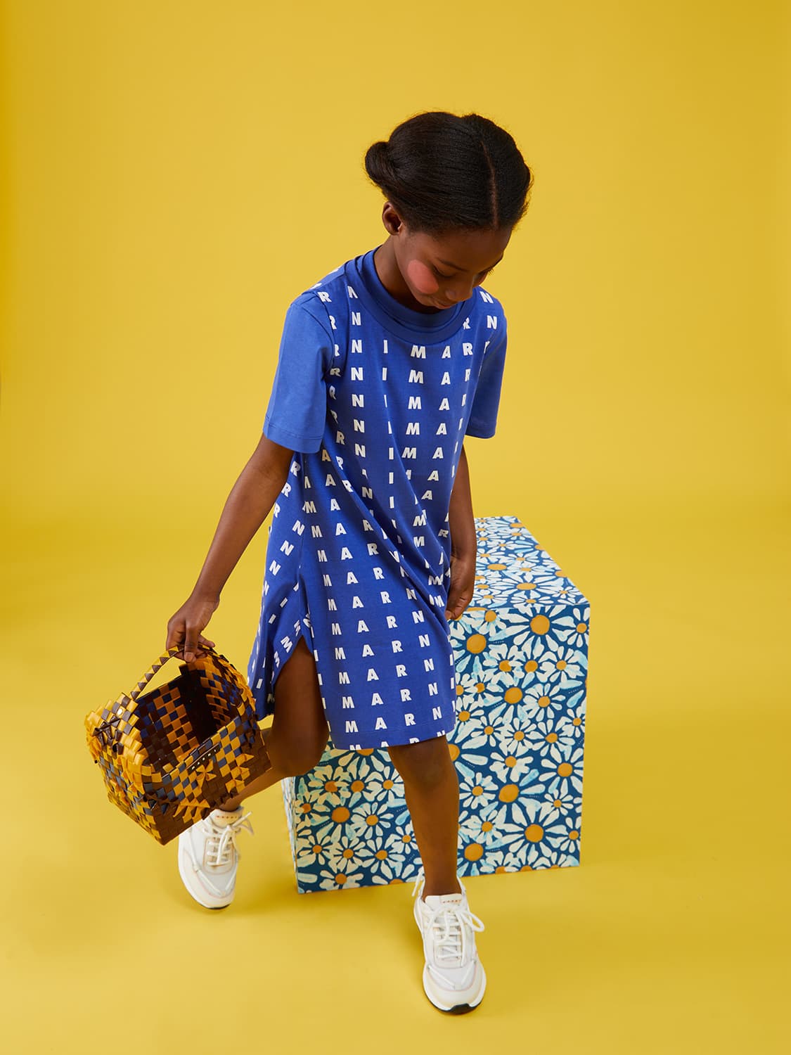 Marni Kids dress Blue in Blue 6705676305-2.jpg | NICKIS.com